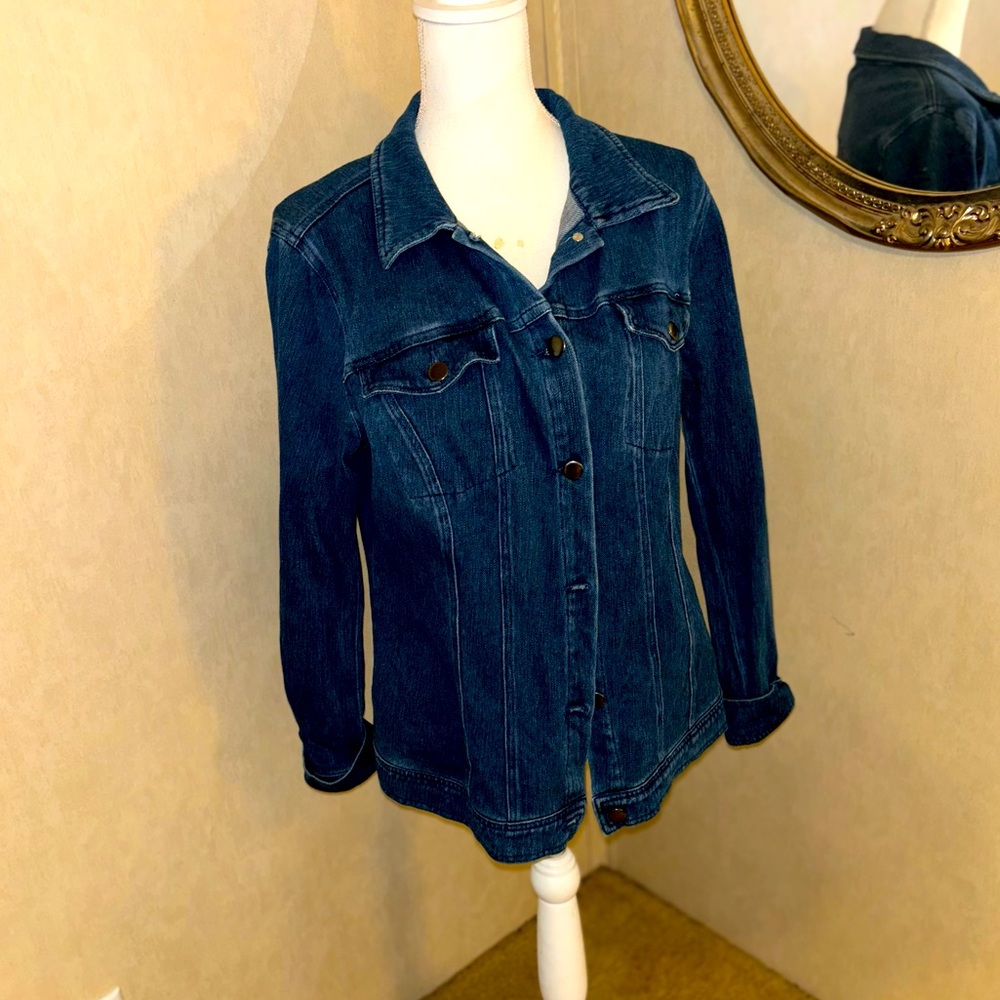 Never worn dark denim Jacket